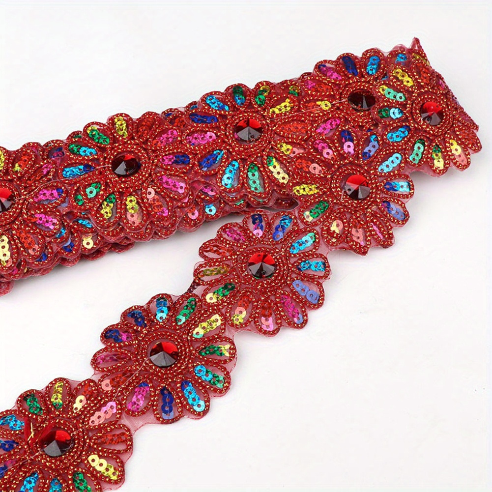 Colorful Floral Lace, 4.11 Meter